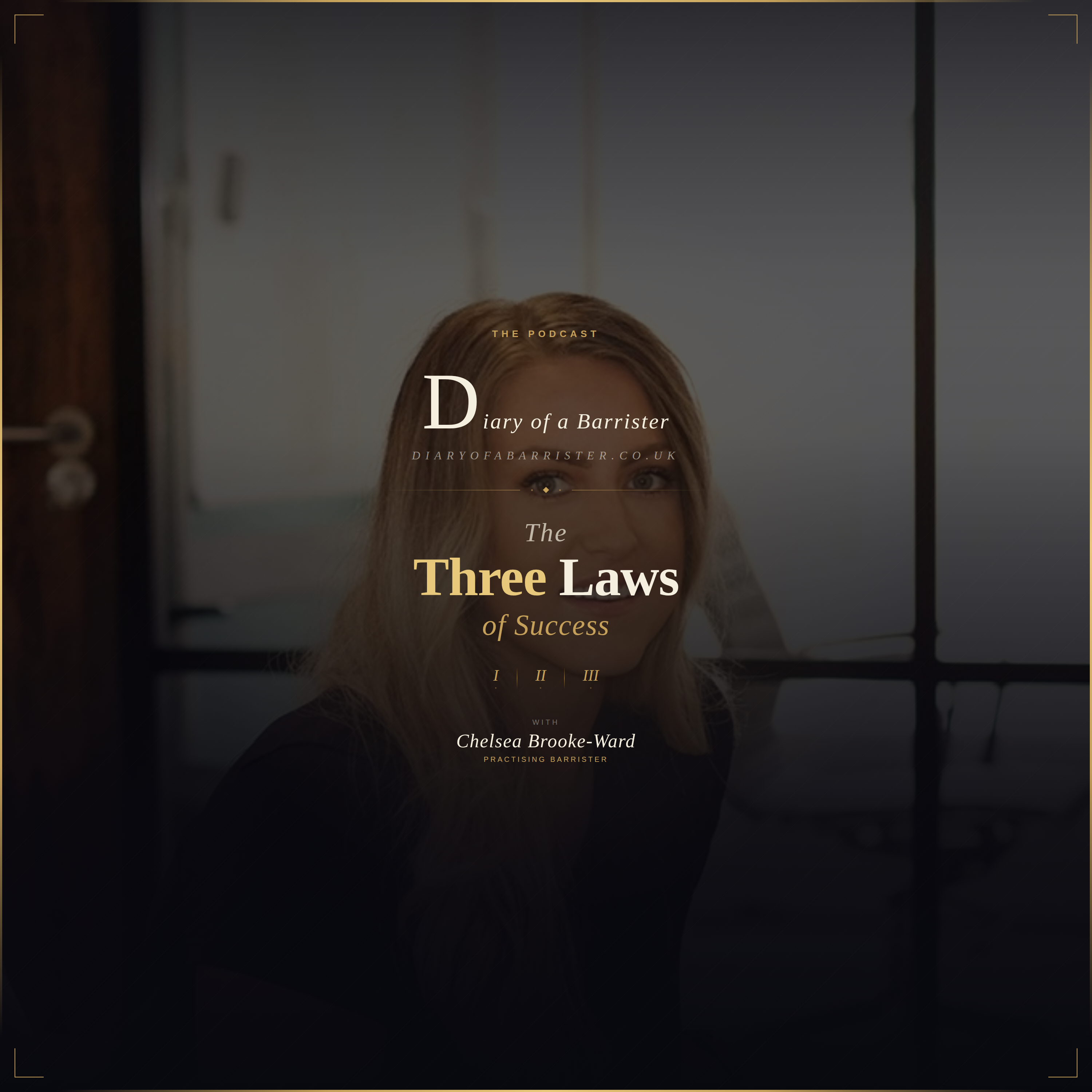 Diary of a Barrister - Three Laws of Success podcast artwork