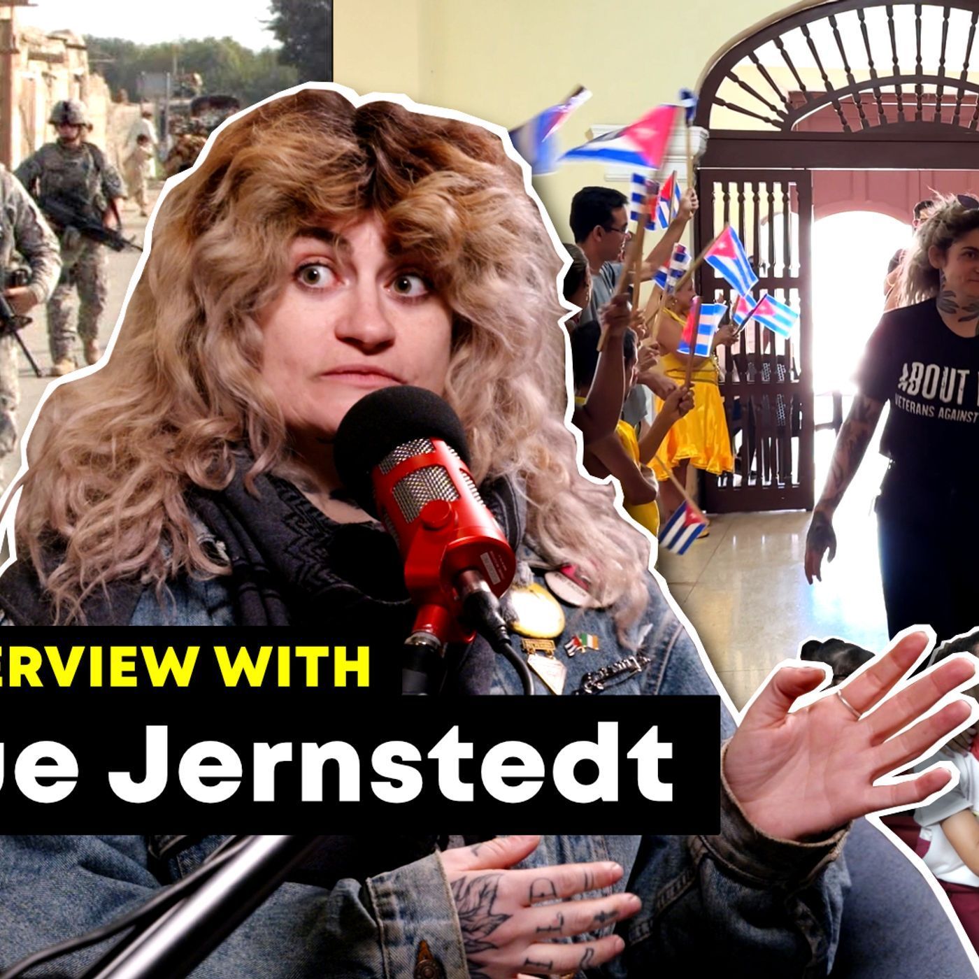 Interview with Zue Jernstedt, US veteran turned anti-war activist episode artwork