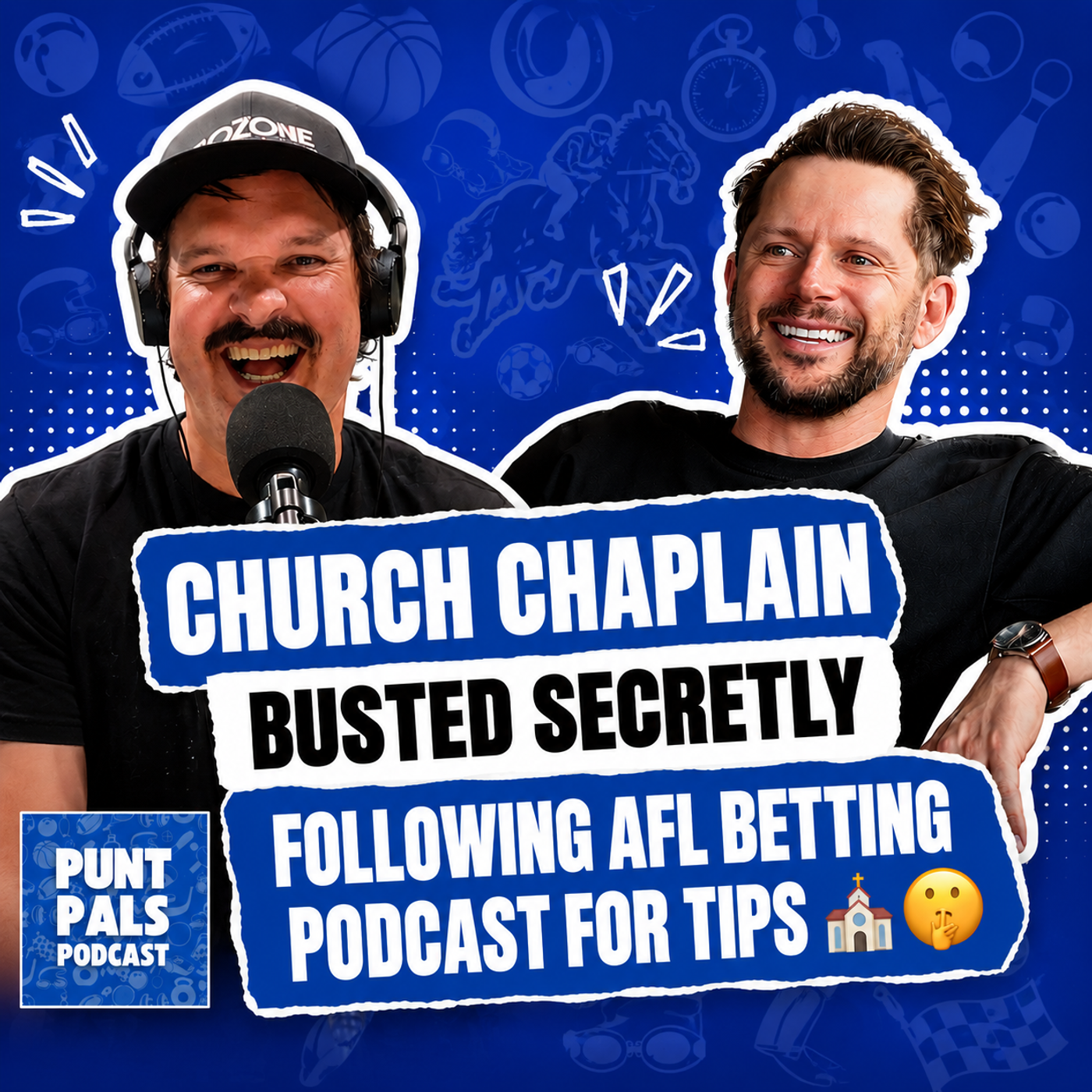 ⛪🤫 Church chaplain busted secretly following AFL betting podcast for tips episode artwork