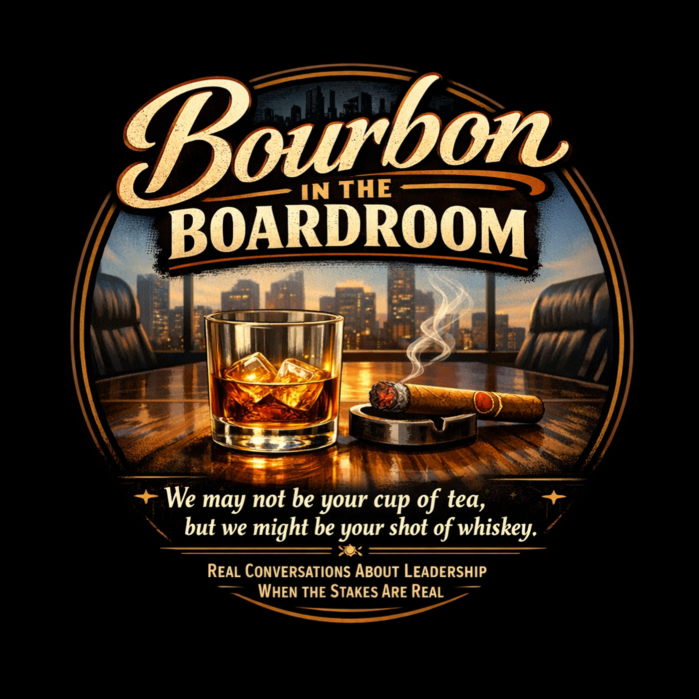 Bourbon in the Boardroom podcast artwork