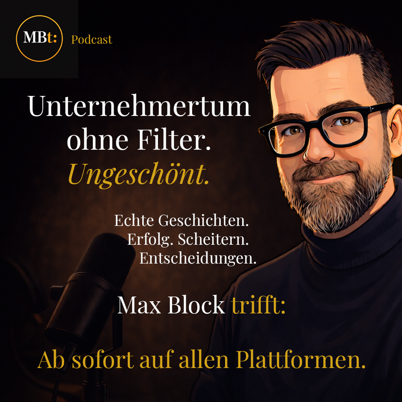 Max Block trifft: podcast artwork