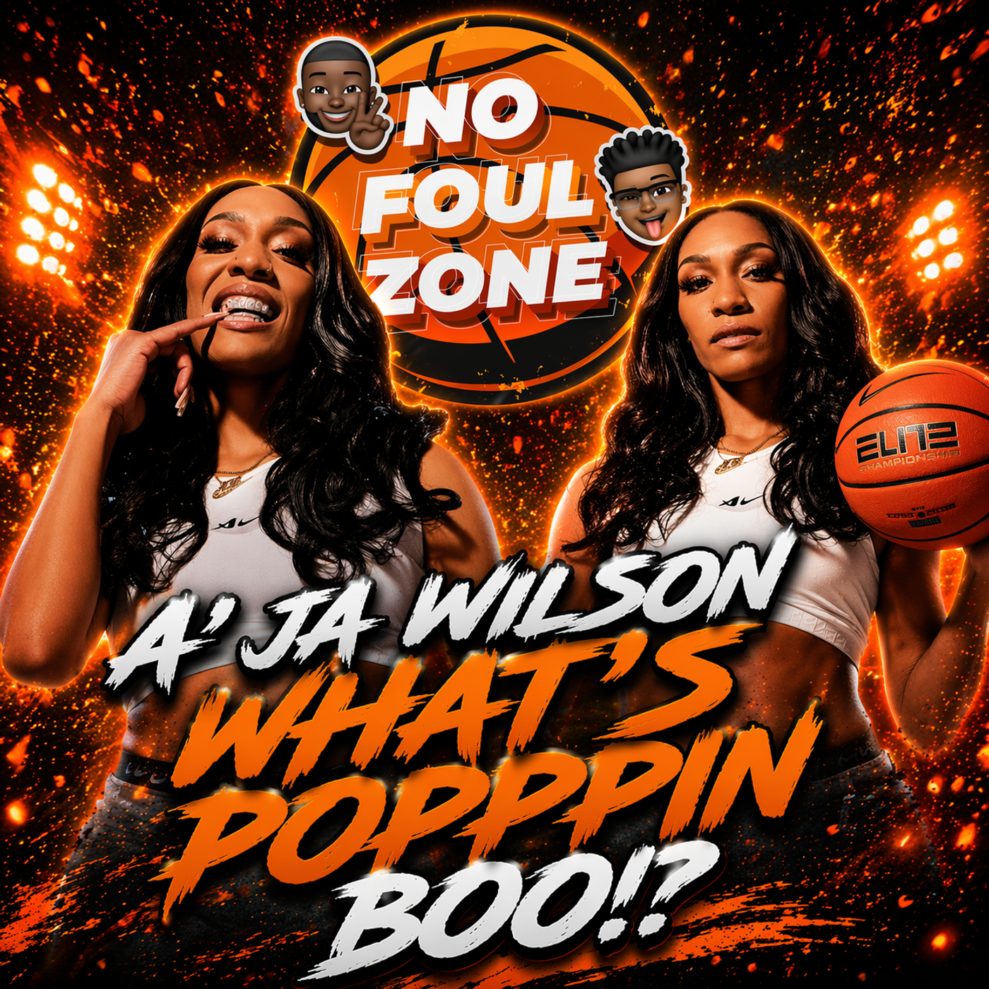 A'ja Wilson What's Poppin' Boo!? episode artwork