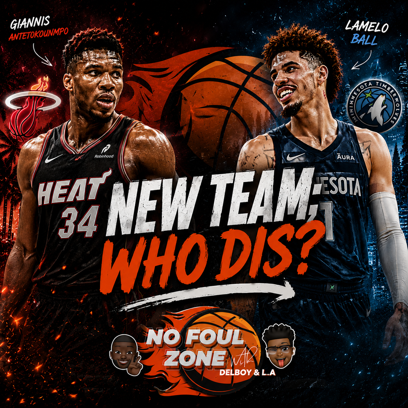 New Team; Who Dis? | No Foul Zone episode artwork