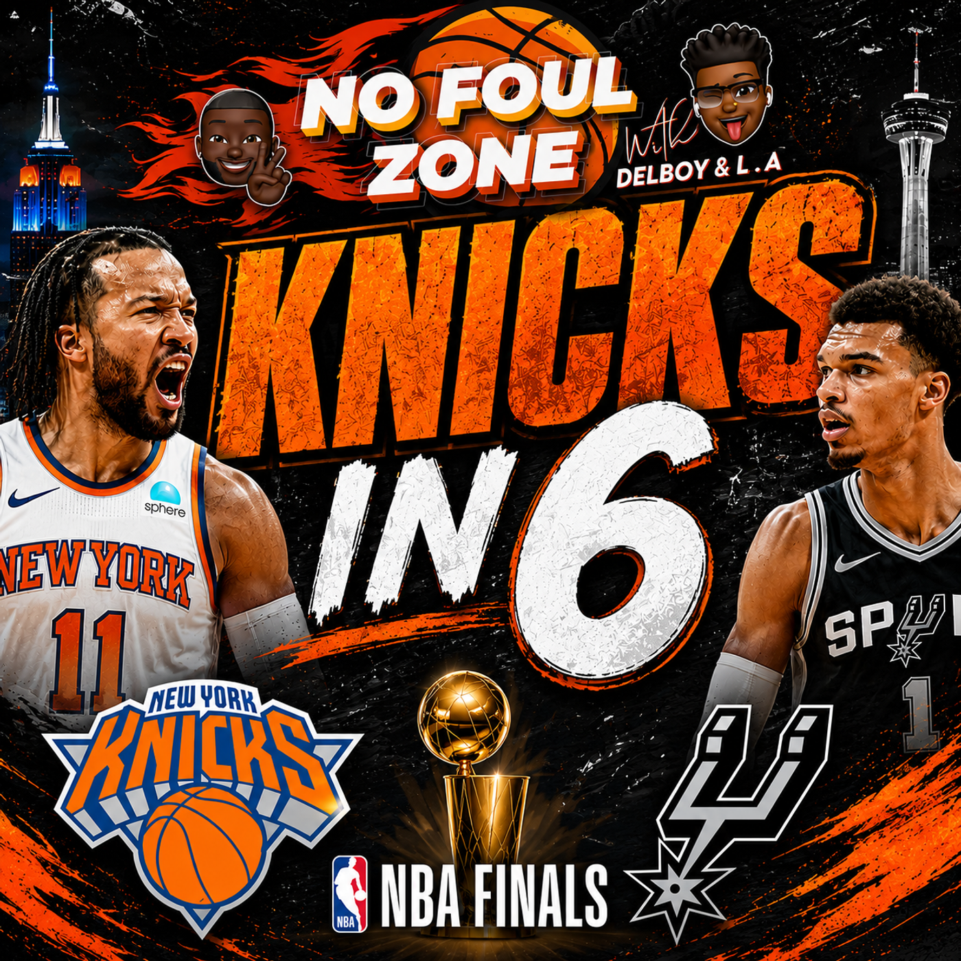 Knicks in 6 | No Foul Zone episode artwork