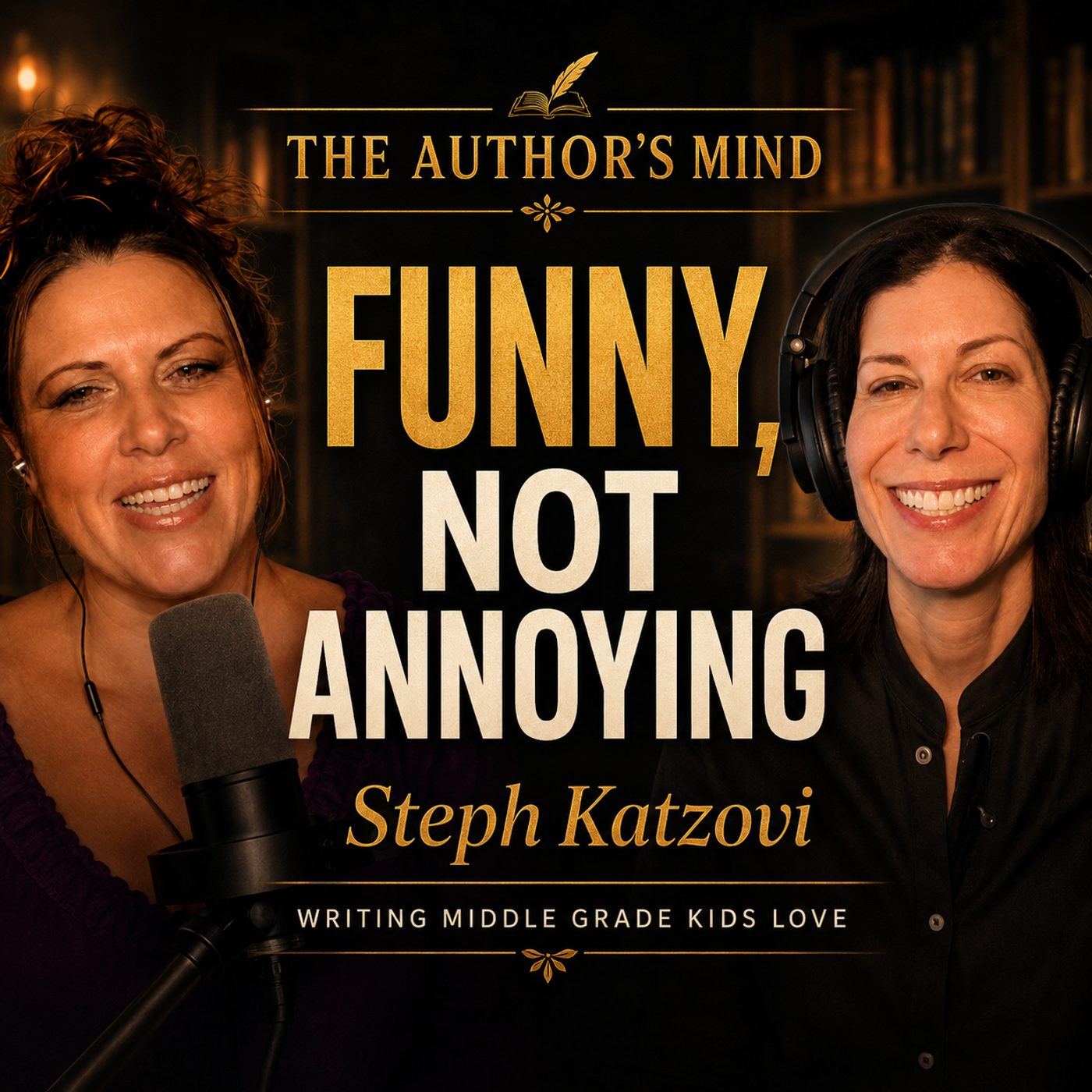 How to Write a Funny, Flawed Middle Grade Narrator Readers Love | Steph Katzovi episode artwork