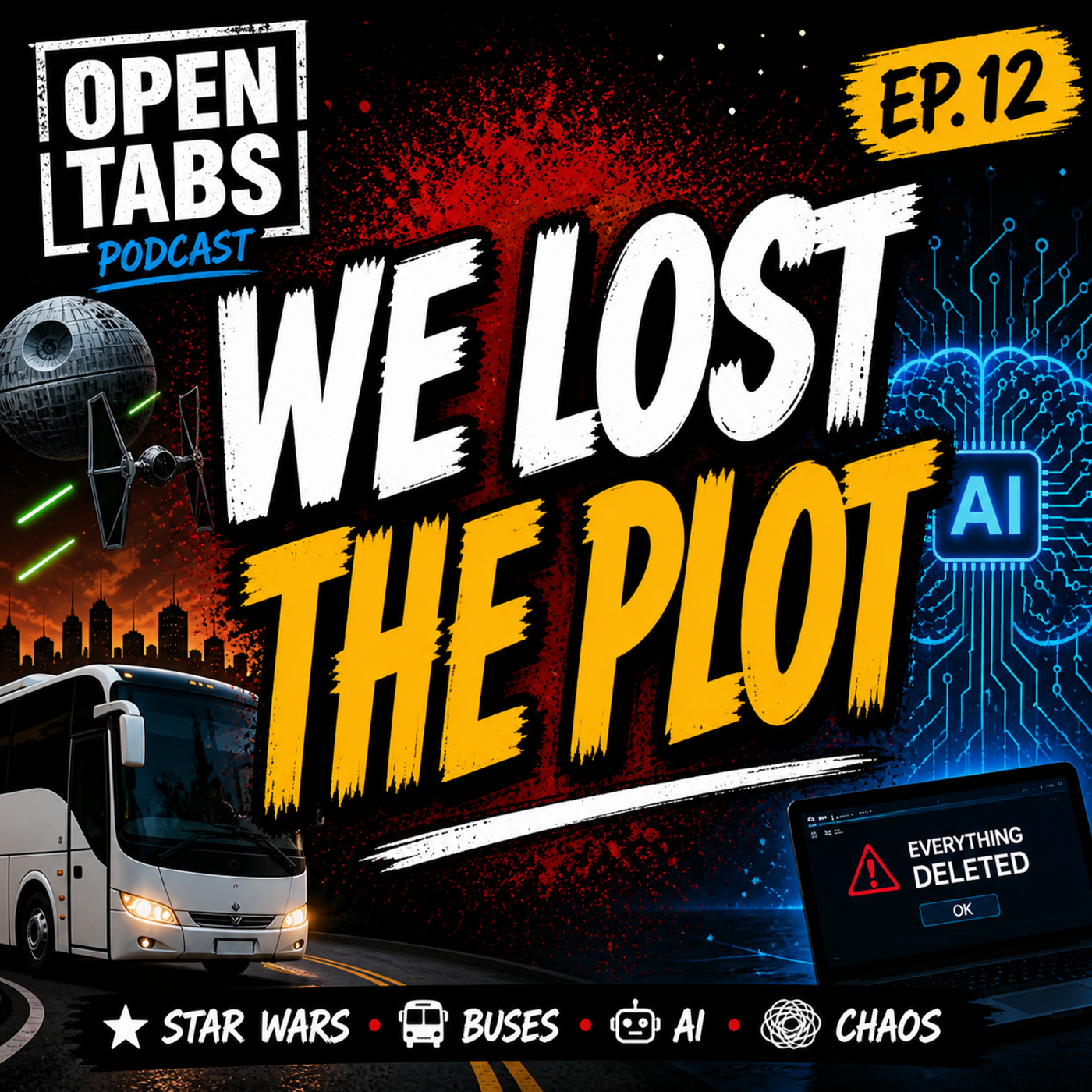 Star Wars Day, Greyhound Stories, and AI Is Getting Out of Control | Open Tabs Podcast Ep. 12 episode artwork