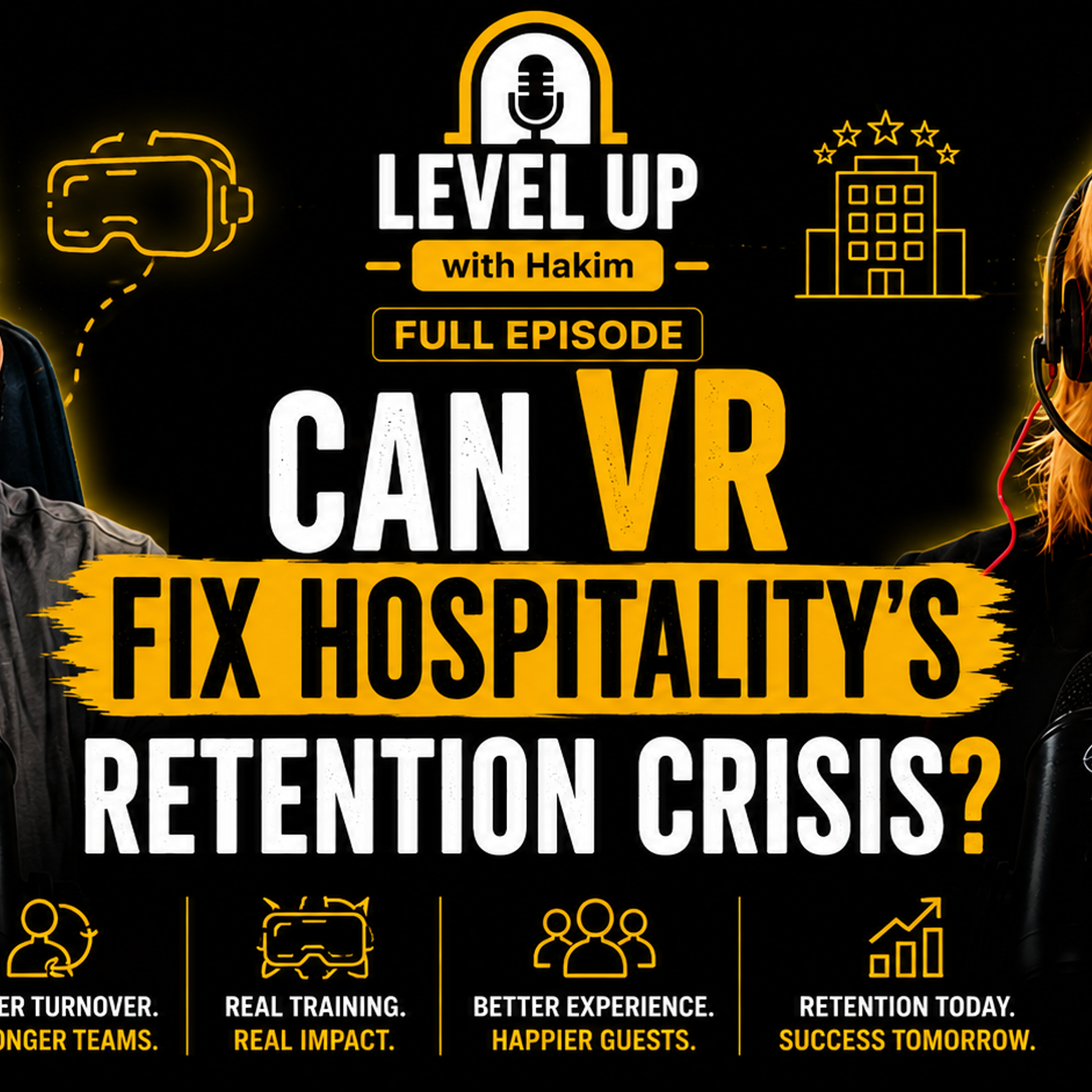 Can VR Fix Hospitality’s Retention Crisis? with Alison Barker Founder of Immersive XP #40 episode artwork