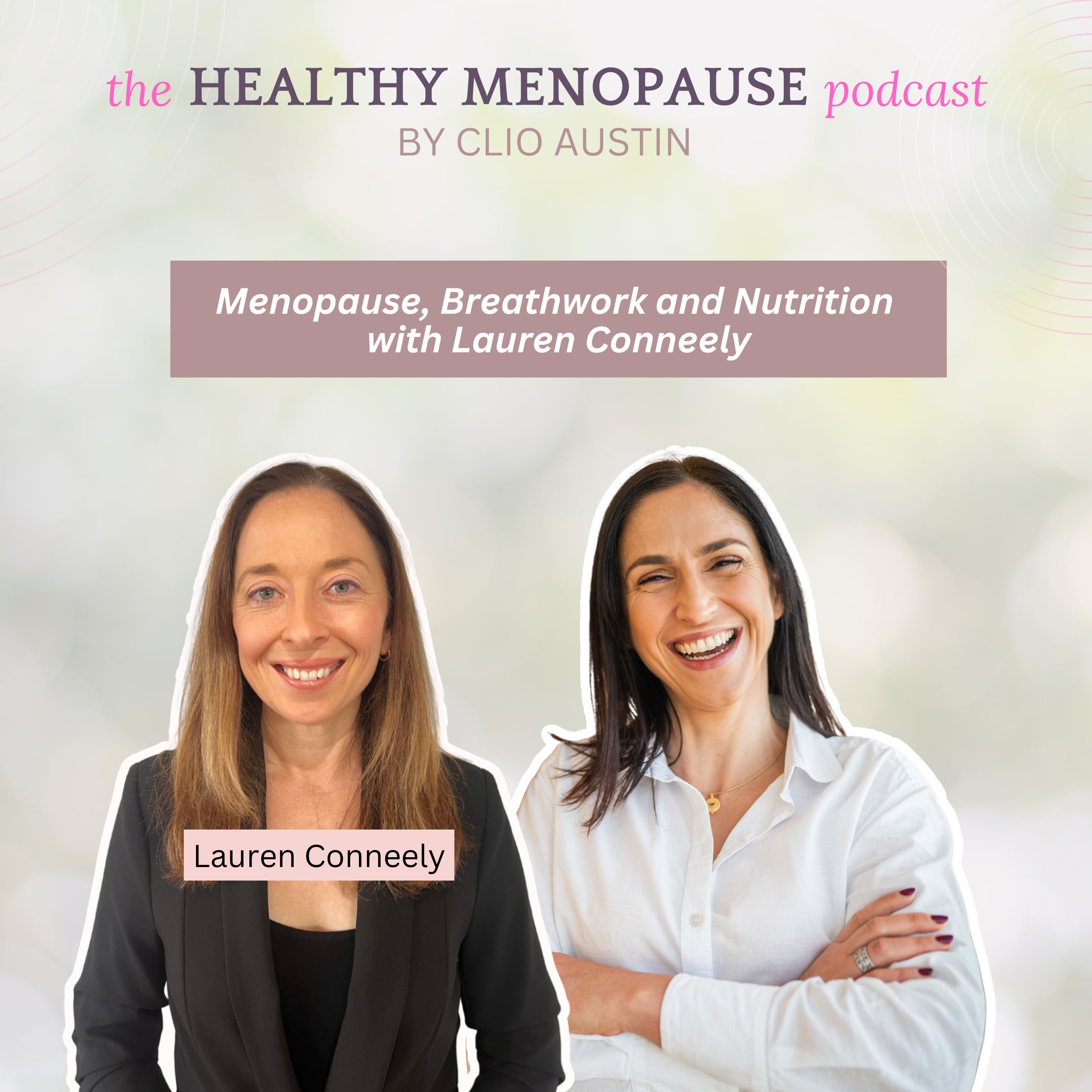 Menopause Breathwork and Nutrition episode artwork