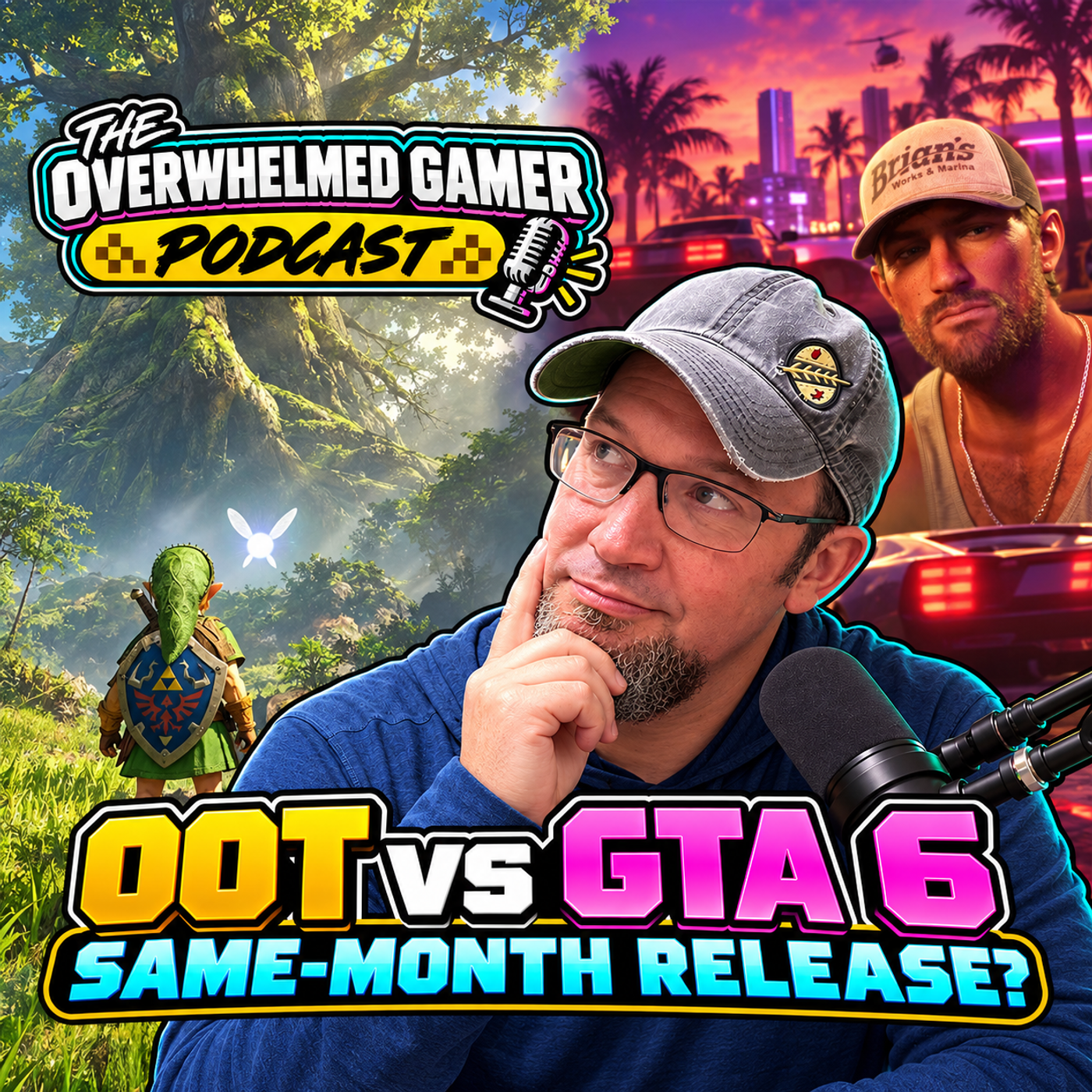 Podcast episode thumbnail for Is November Big Enough for Zelda AND GTA 6?