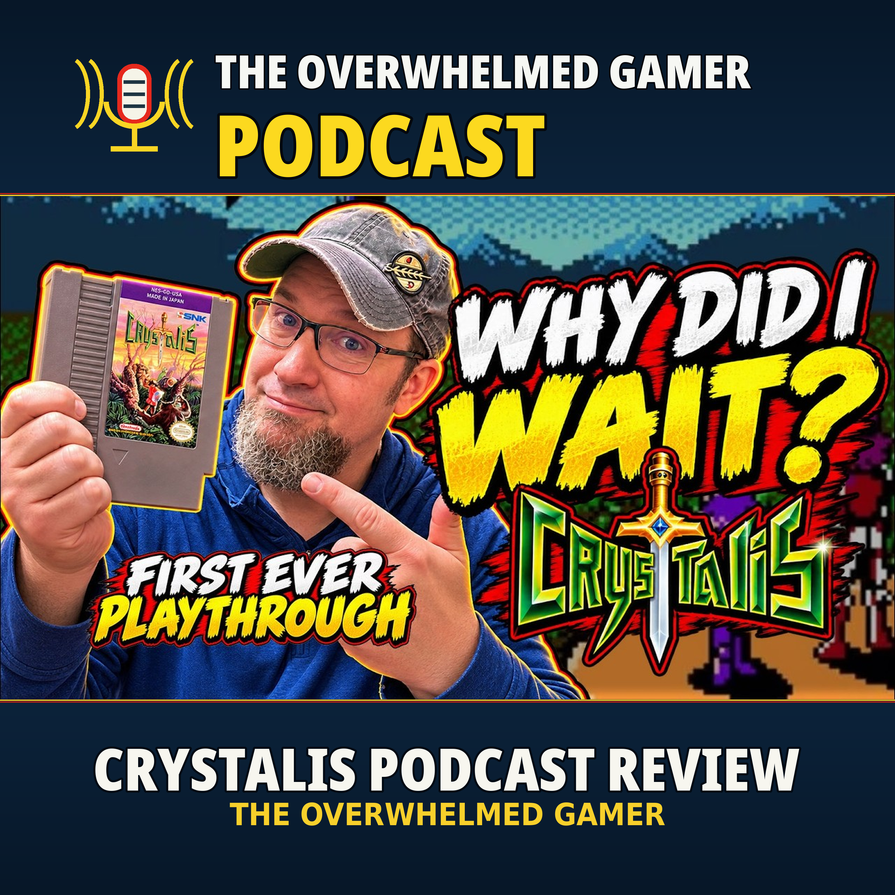 Podcast episode thumbnail for I Finally Played Crystalis… And Now I Get It!
