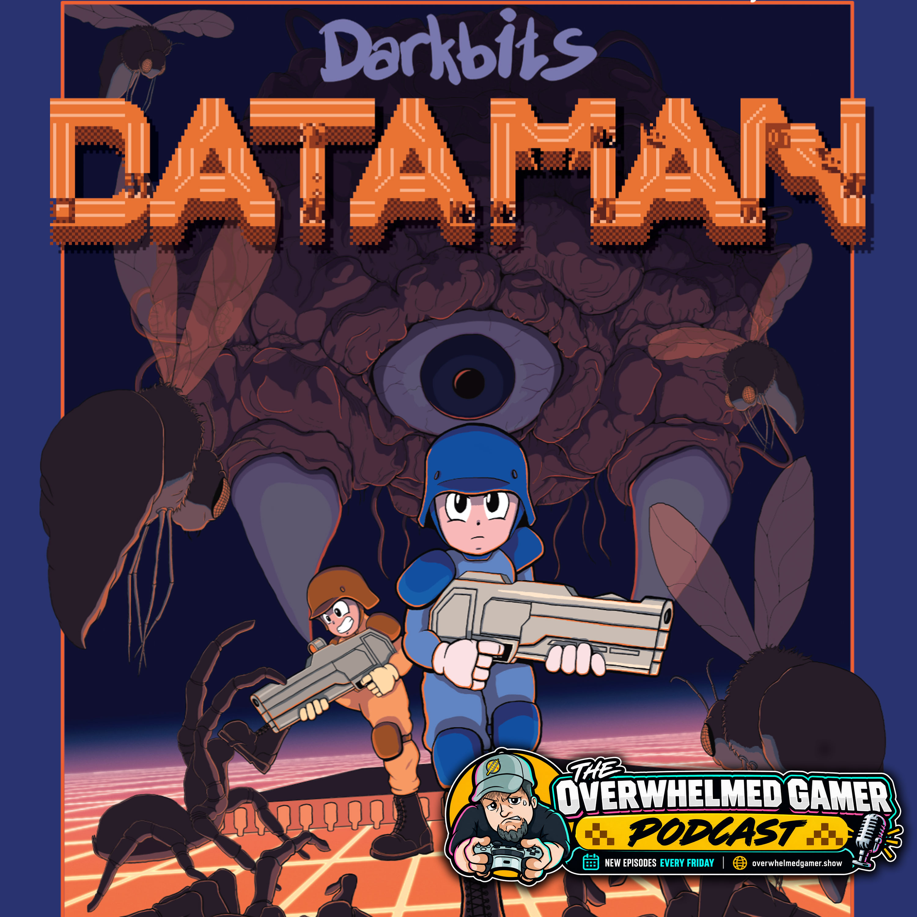 Podcast episode thumbnail for Data Man – Is This NES Homebrew Worth Playing?