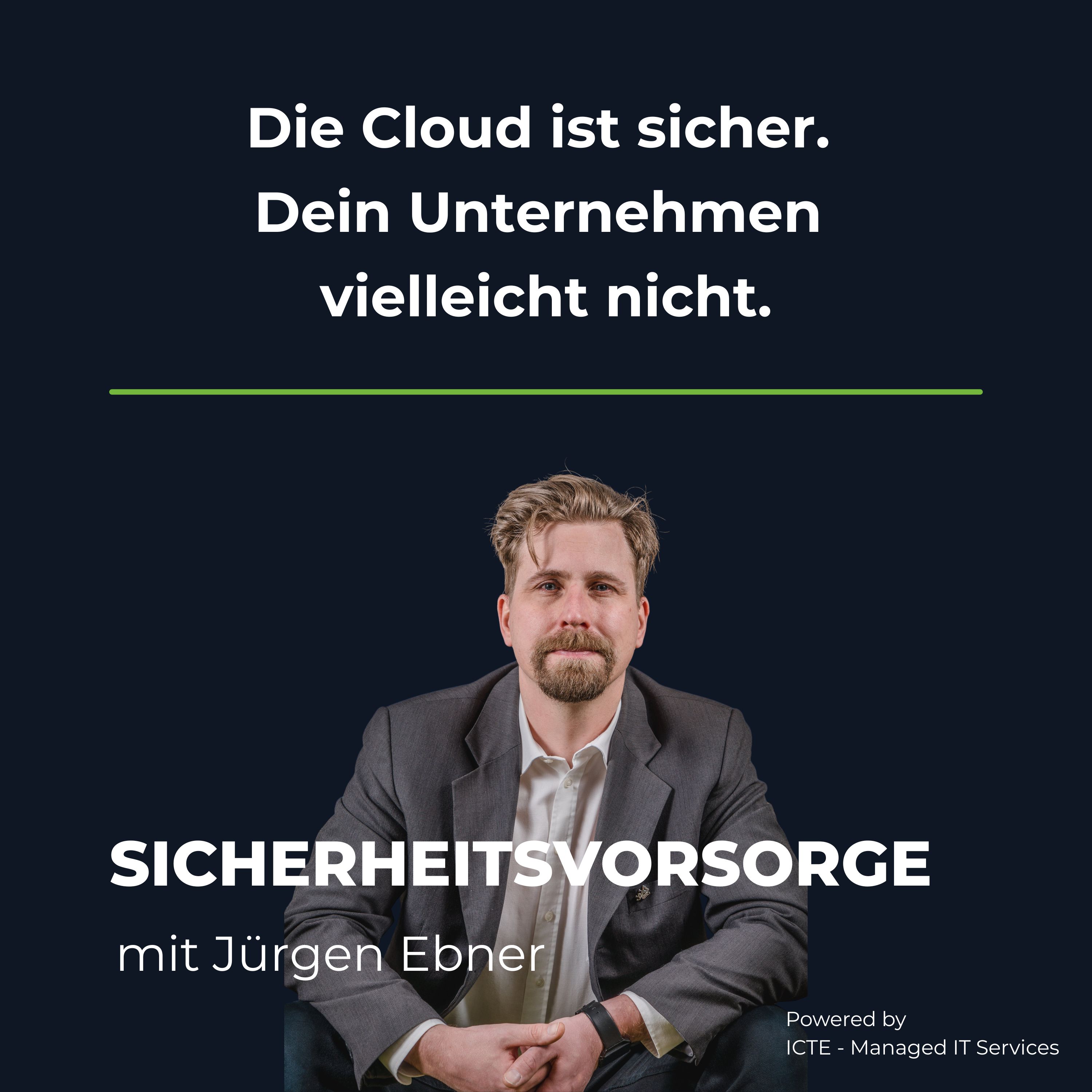 Die Cloud ist sicher.  Dein Unternehmen vielleicht nicht. episode artwork