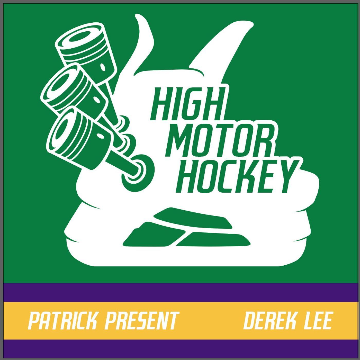Logo of the podcast High Motor Hockey Podcast High Motor Hockey