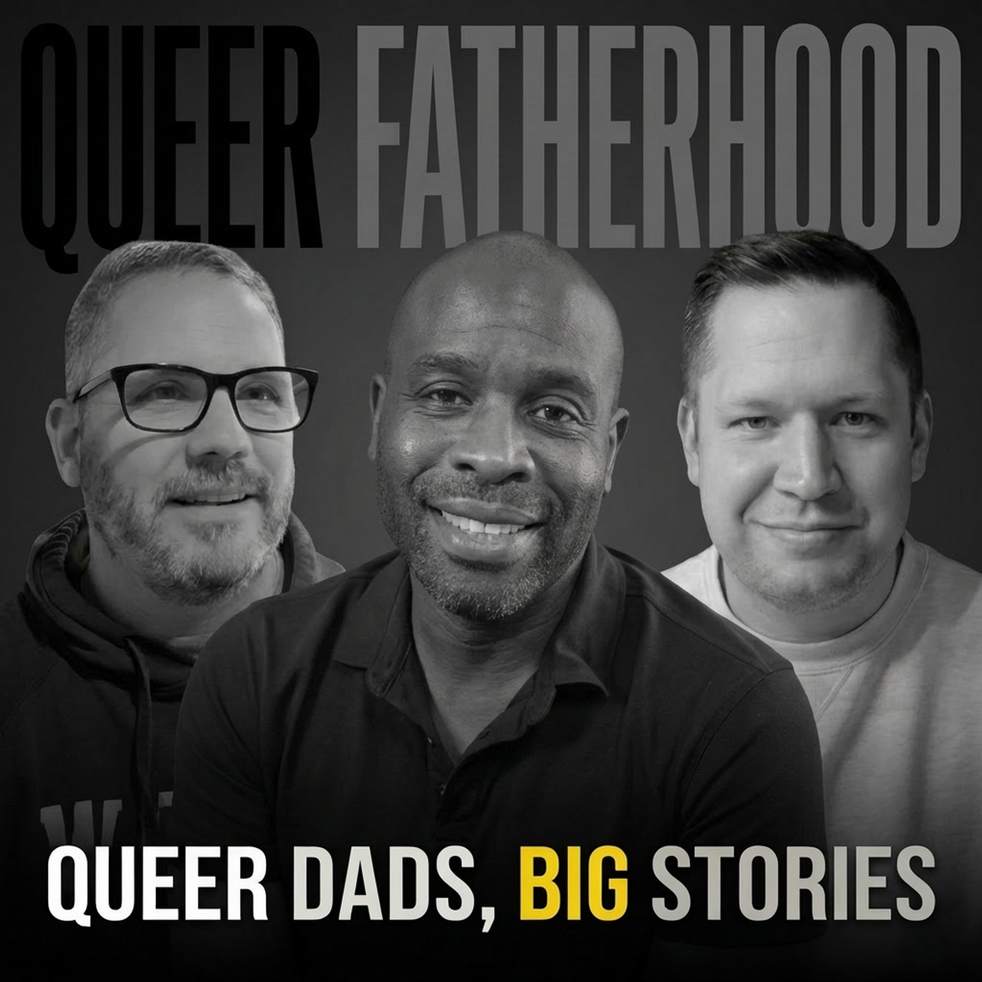 Queer Dads, Big Stories episode artwork