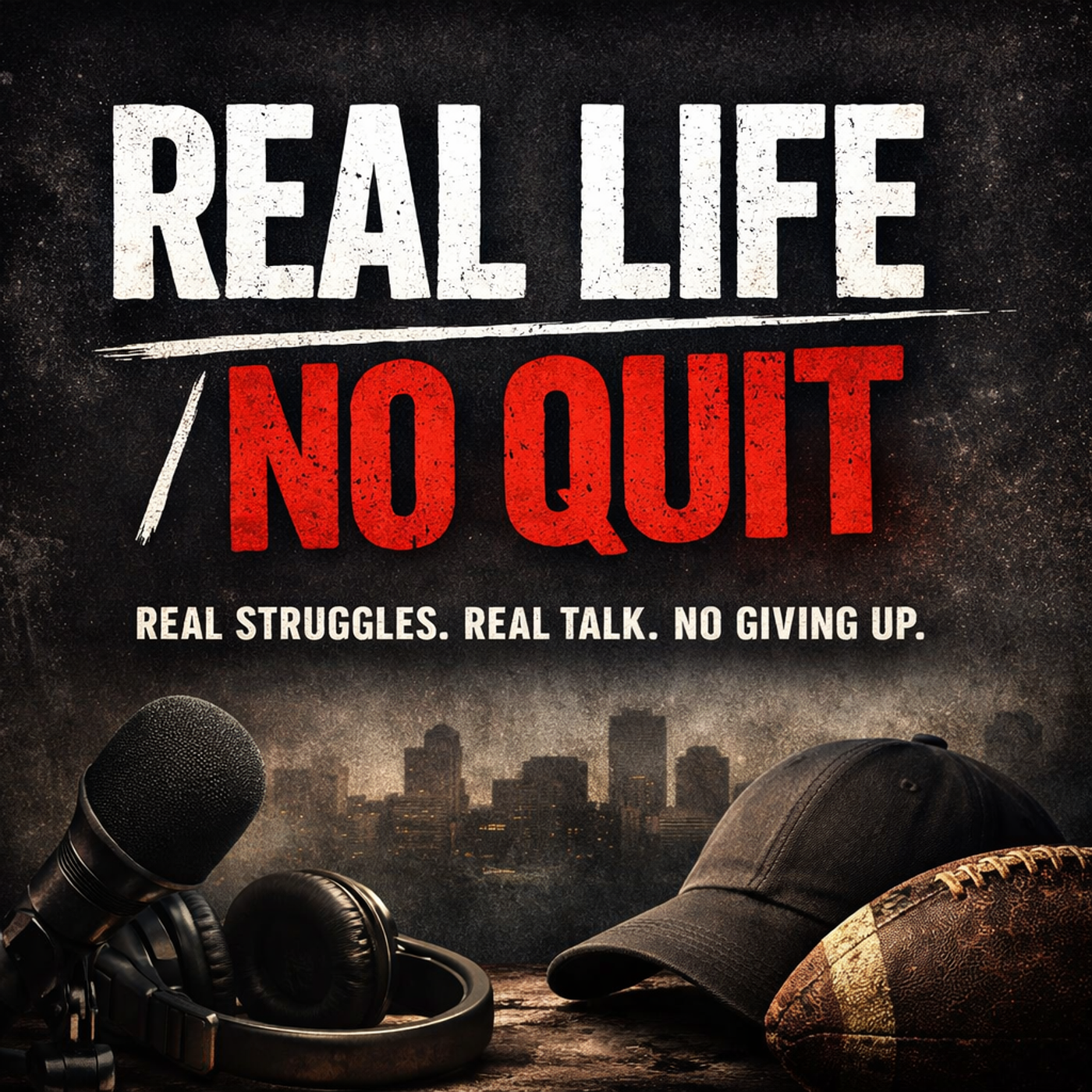 Real Life/No Quit podcast artwork