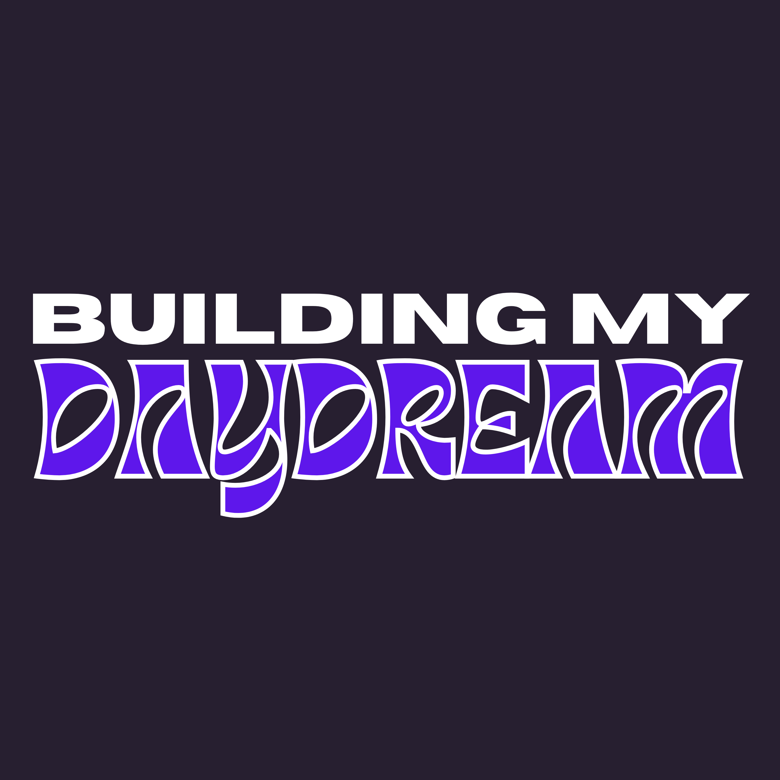 Building My Daydream podcast artwork