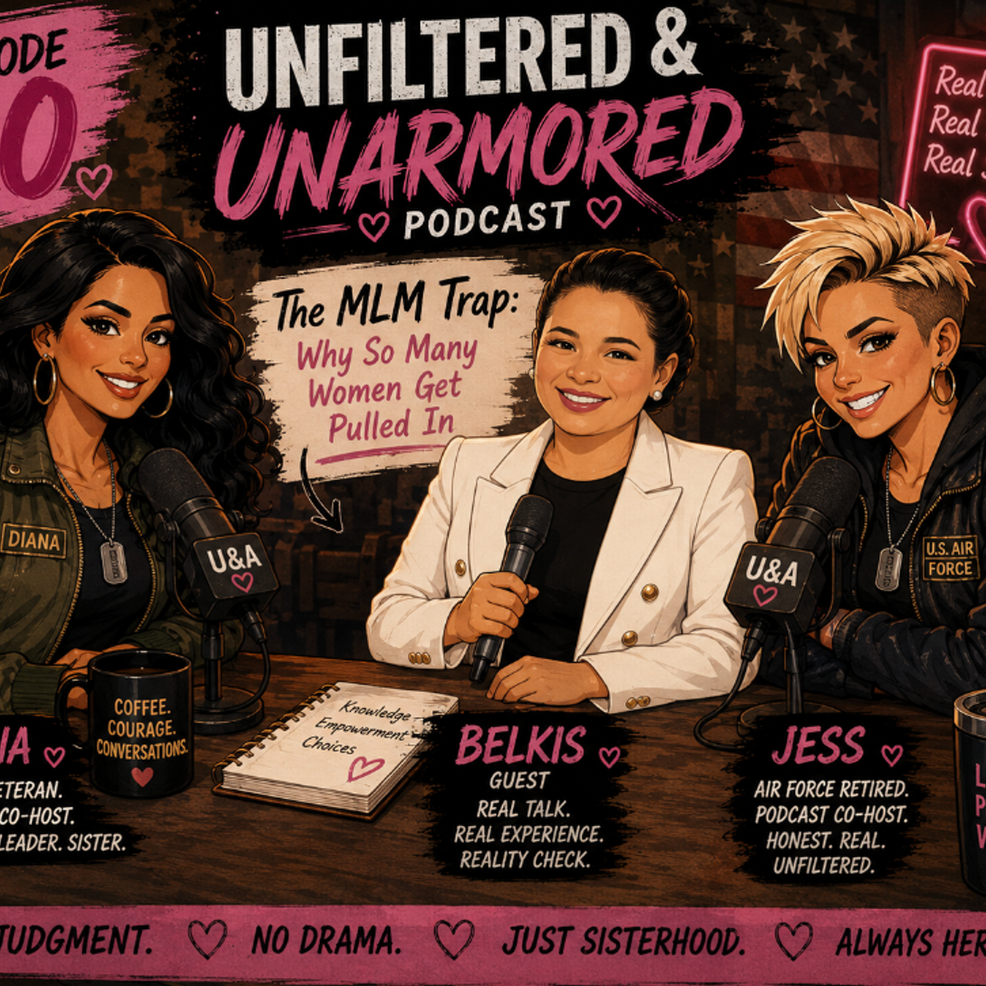 Episode 020: The MLM Trap – Why So Many Women Get Pulled In
Guest: Belkis ️ episode artwork