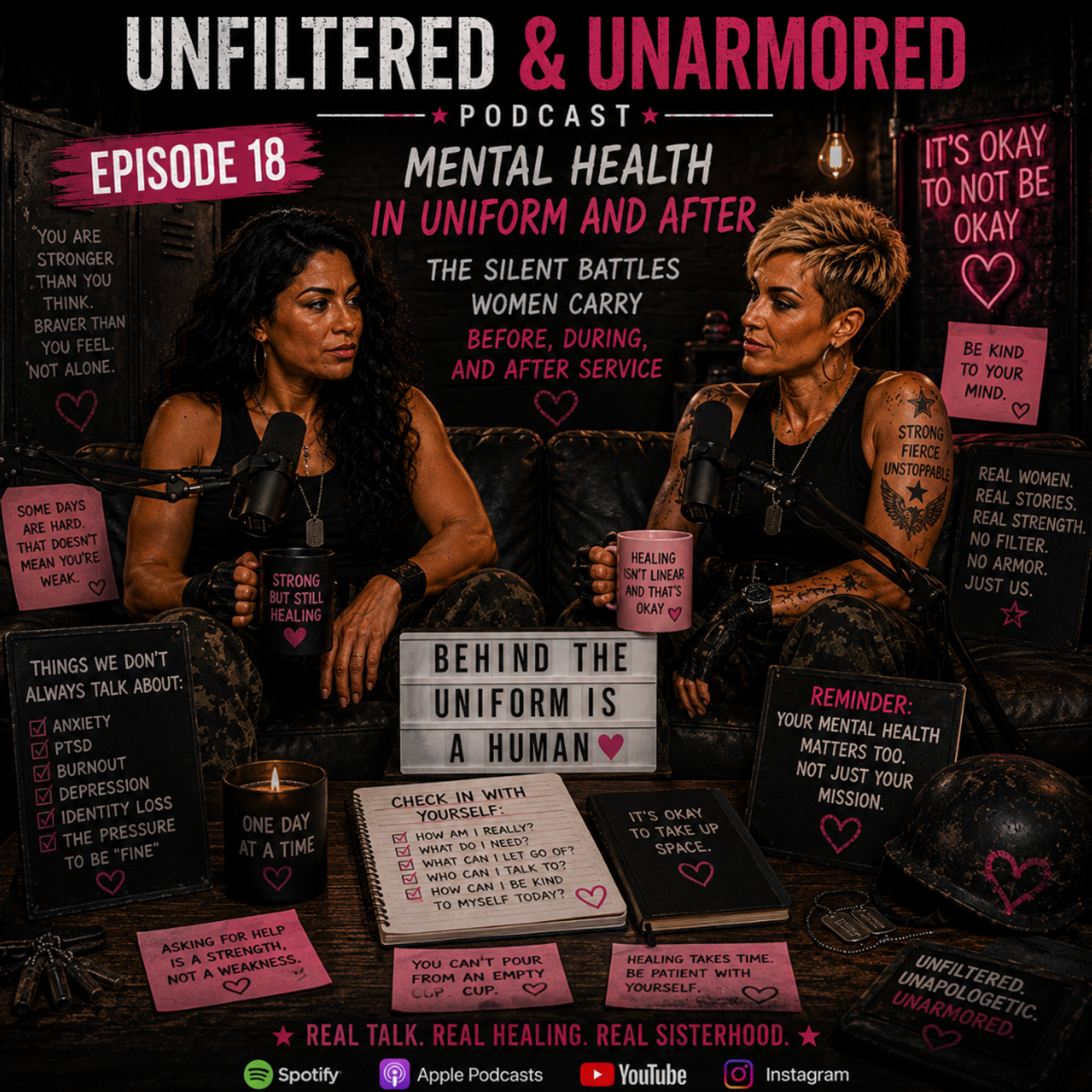 Episode 018: Mental Health in Uniform and After  ️ episode artwork