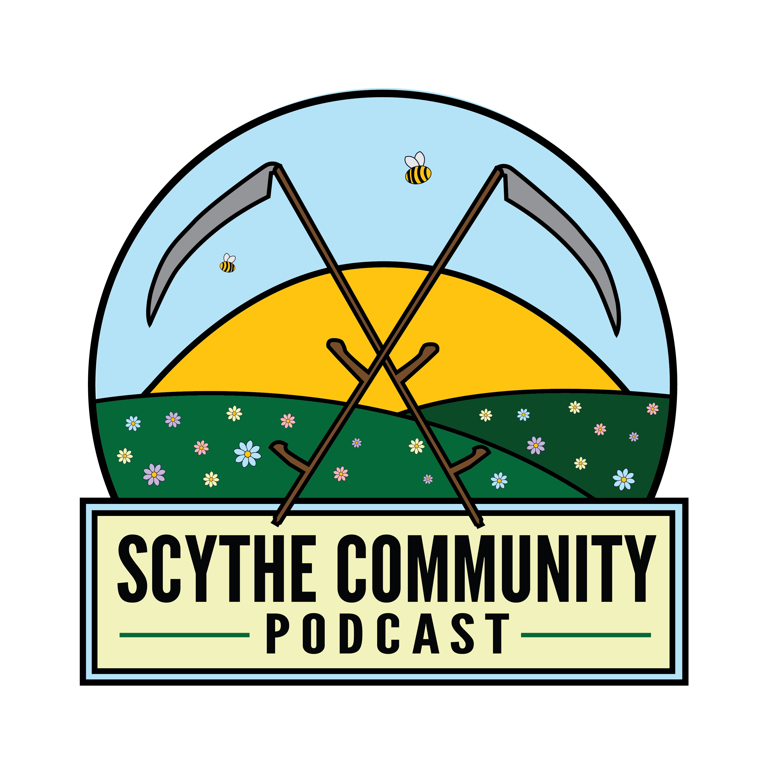 Richard Brown of the Scythe Association of Britain and Ireland episode artwork