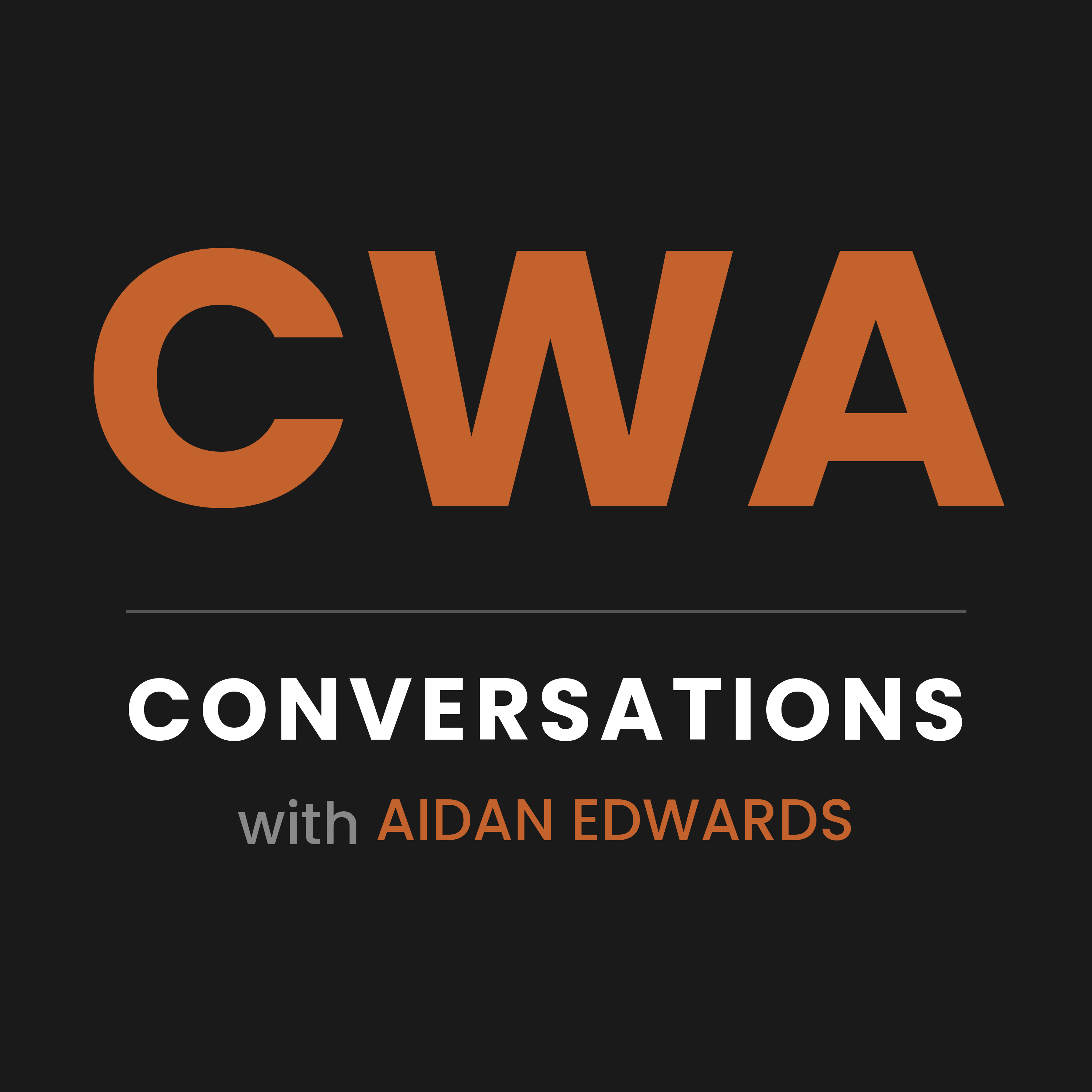 Conversations with Aidan Edwards